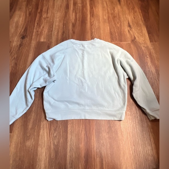 Calvin Klein Blue Crew Neck Sweatshirt oversized size S/P - Picture 4 of 4